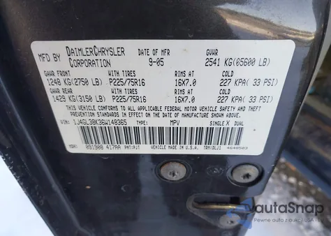 2006 Jeep Liberty Renegade from USA, damaged, VIN 1J4GL38K36W148365